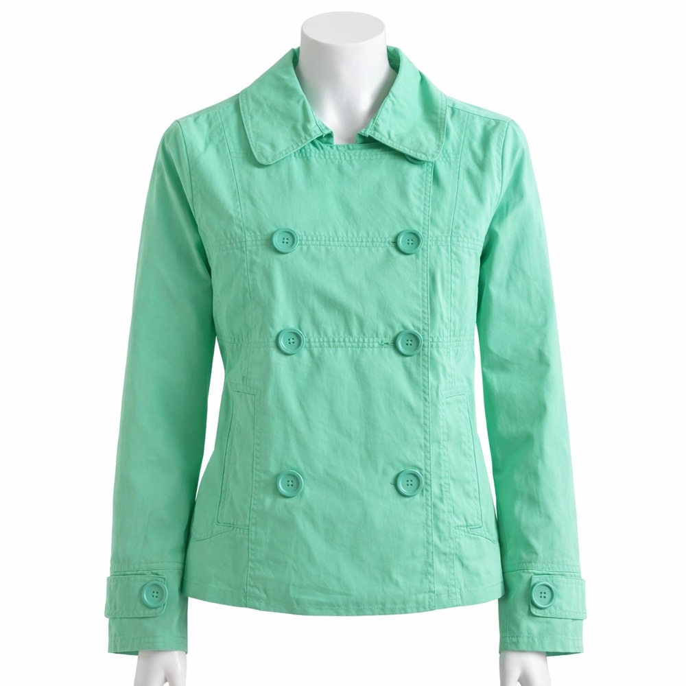 L.L.Bean Double-Breasted Cotton Jacket – Women’s Medium
